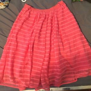 Anthropologie tulle skirt