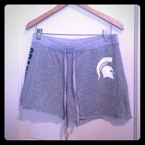 VS PINK Michigan State Shorts