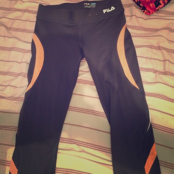 Fila cropped work out pants