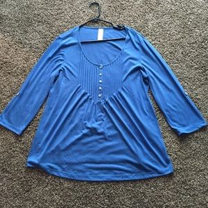 Chambray like blouse
