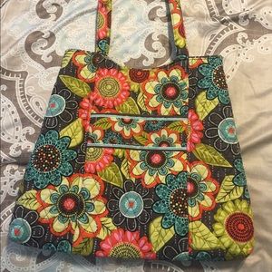 Vera Bradley "flower shower" tote