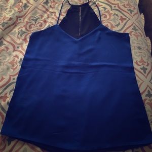Express reversible black/blue tank