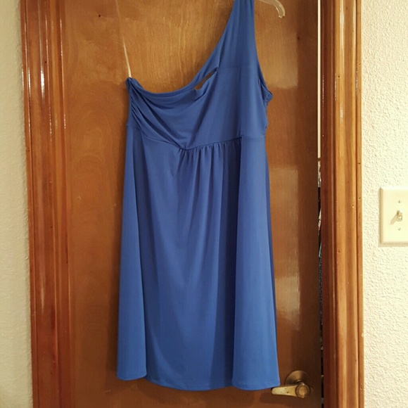 Blue Dress- Nicole Miller