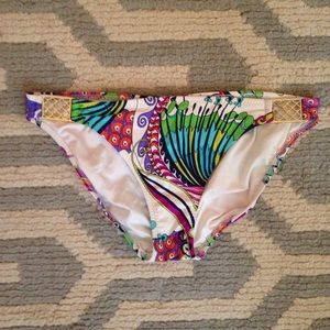 Trina Turk Buckle Side Bikini Bottoms