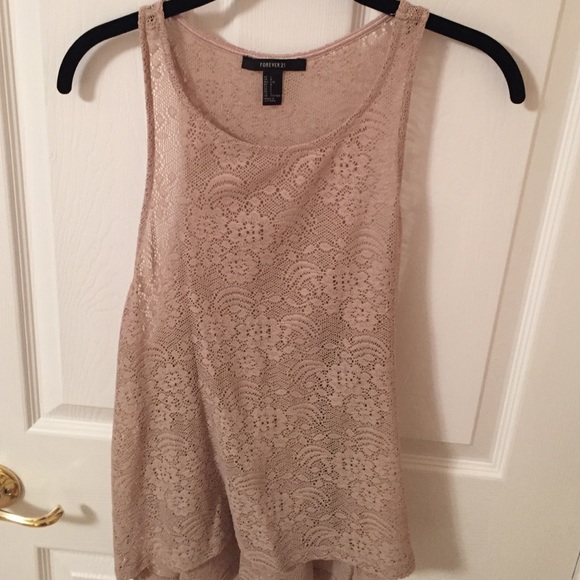 Forever 21 lace tank
