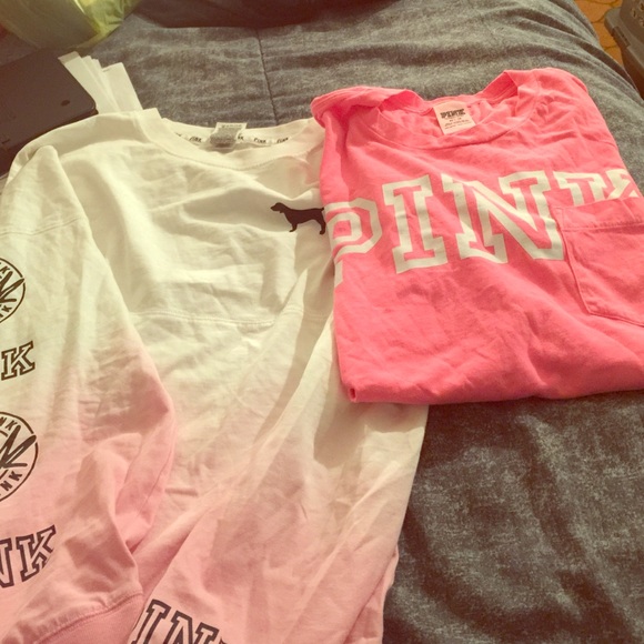 Two love pink shirt 🎀