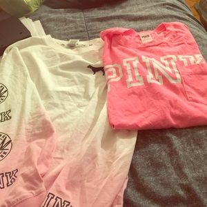 Two love pink shirt 🎀