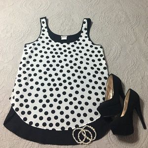 Polka-dot Tank Top