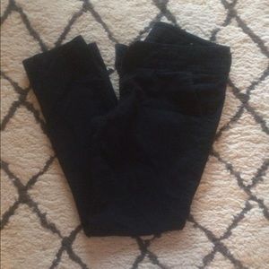 American eagle skinny black khakis
