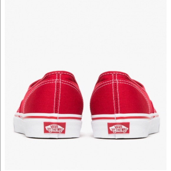 Red vans - Picture 3 of 4