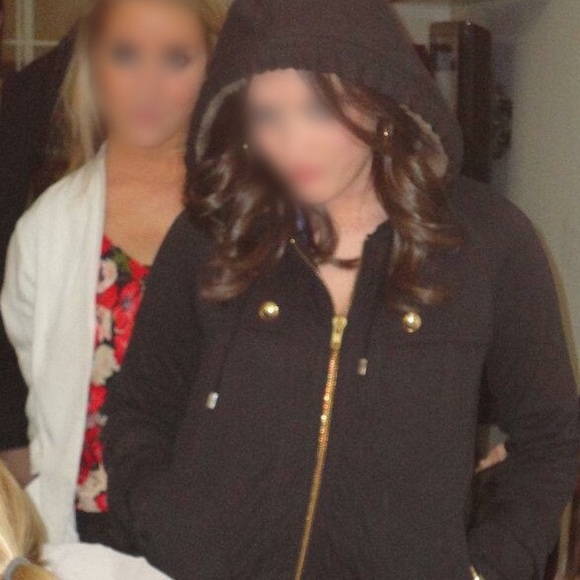 Marc by Marc Jacobs Fur Hood Gold Button Jacket - Picture 4 of 4