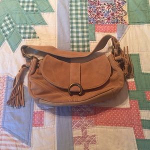 Suede purse