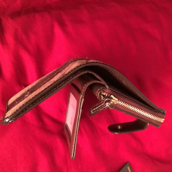 Authentic Coach Monogram Canvas Wallet - image 3