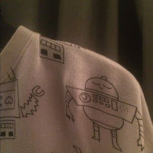 Forever 21 Robot Shirt