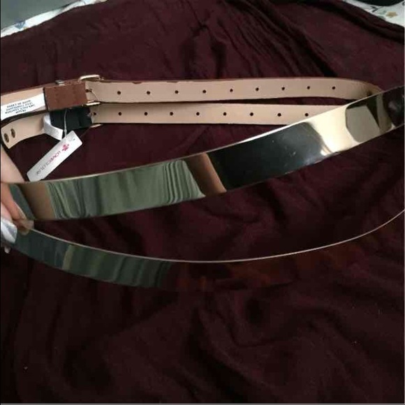 Leatherette Metallic Belt bundle - Picture 3 of 4