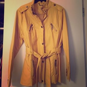 Mustard Yellow JOUJOU Brand Jacket