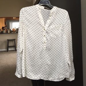 The Limited satin blouse