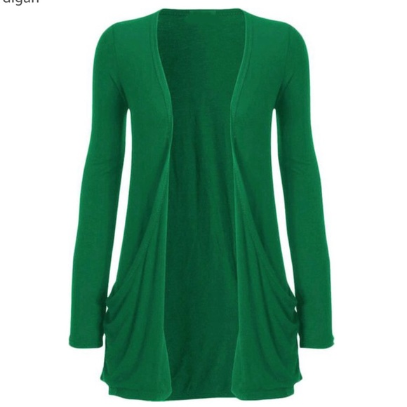 Long sleeve pocket cardigan