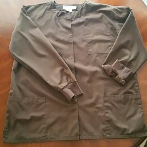 Brown uniform jacket