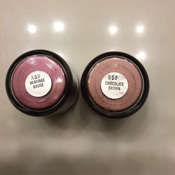 Mac Pigment Chocolate Brown & Heritage Rouge