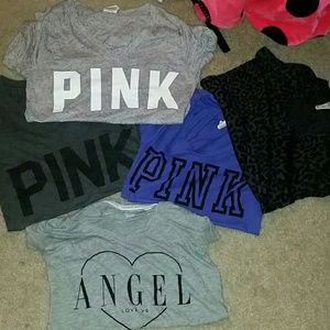 Vs pink tshirt bundle