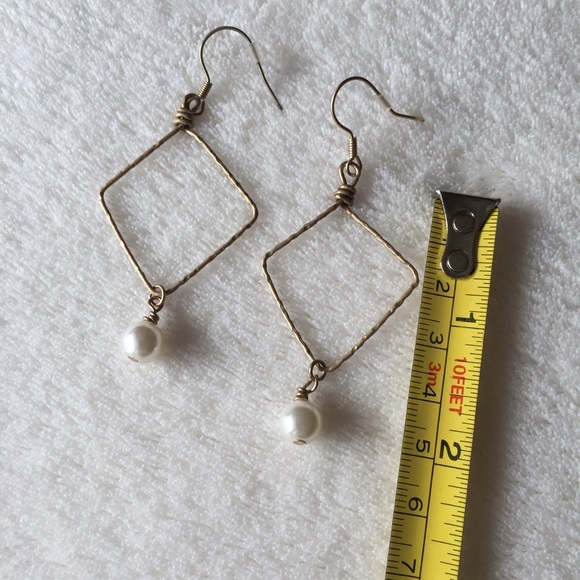 Pearly wire wrapped danglers - Picture 2 of 2