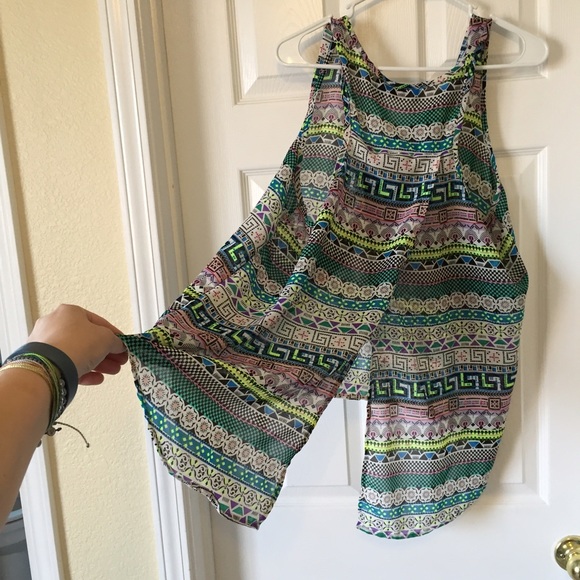 Tank top with split back - Picture 3 of 4