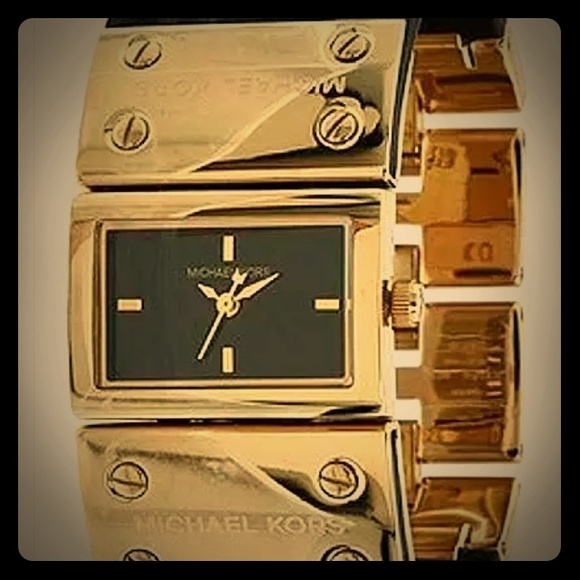 Michael Kors Black/Gold Watch