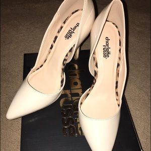 Charlotte Russe D'Orsay Pointed Toe Pumps