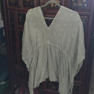 Beautiful flowing top with drawstring bodice