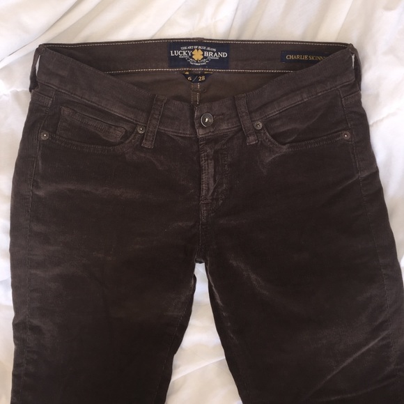 Lucky Brand Charlie skinny cords