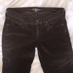 Lucky Brand Charlie skinny cords