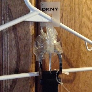 Women's Black DKNY belt size 36 length medium
