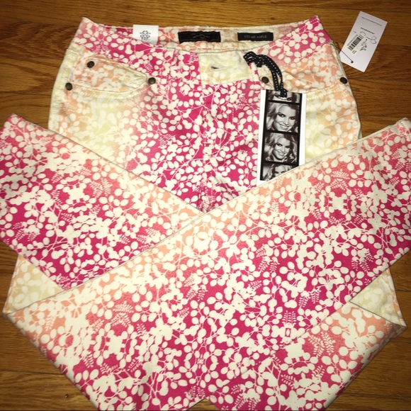 Jessica Simpson multi color jeans - Picture 1 of 4