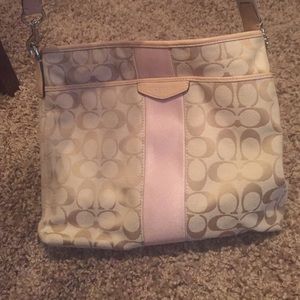 Coach cross body bag