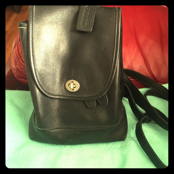 Coach Handbags - Coach classic small backpack purse