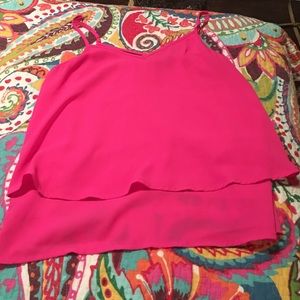 Pink tank top