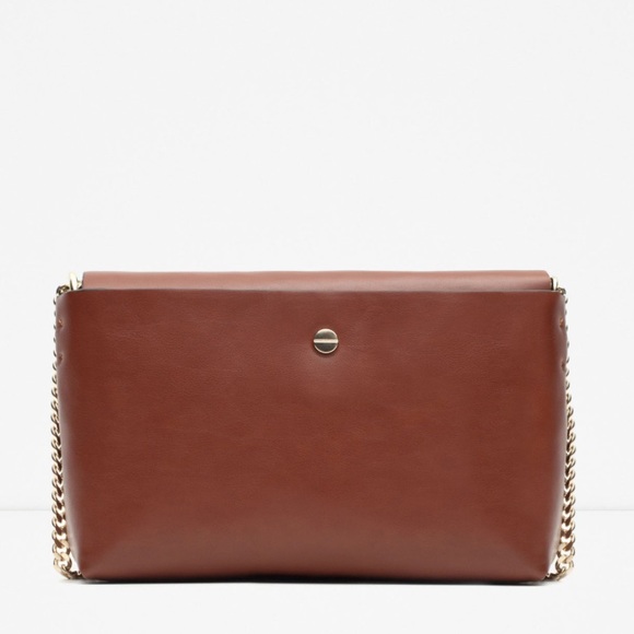 Zara Messenger Bag With Chain. Brand New.