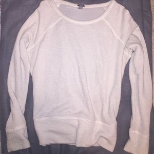 White Sparkly Sweater from Aerie!