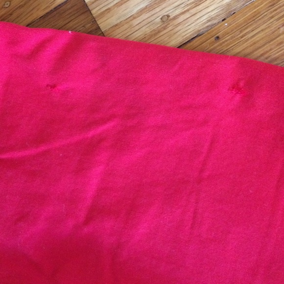 J Brand skinny jeans- Bright red - Picture 2 of 2