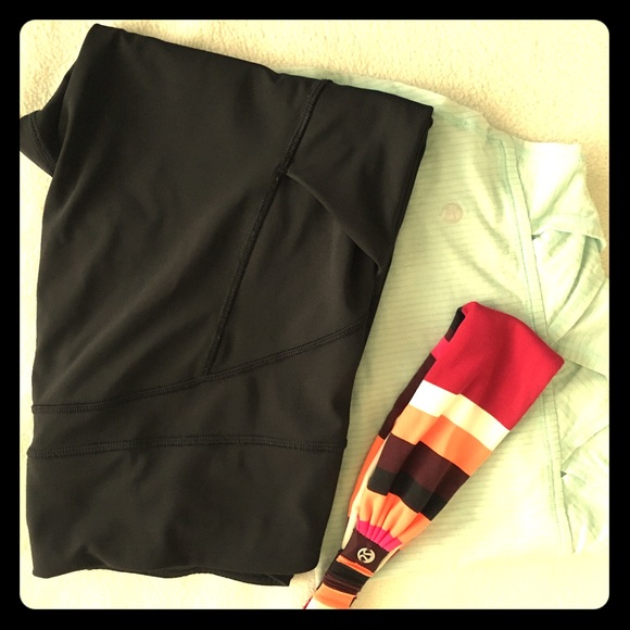 Lululemon Run For Your Life crops