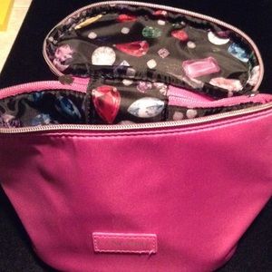 Lancôme makeup bag New no tags color hot pink nice
