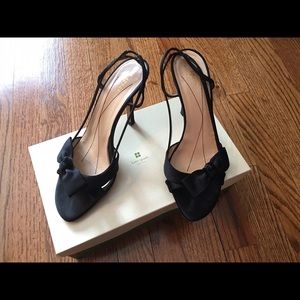Kate Spade Lover Black/Satin 7 1/2 size