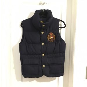 Navy Rugby Ralph Lauren Vest
