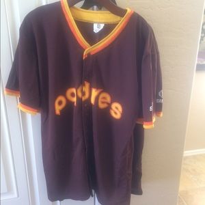 2 San Diego Padres jerseys - size XL