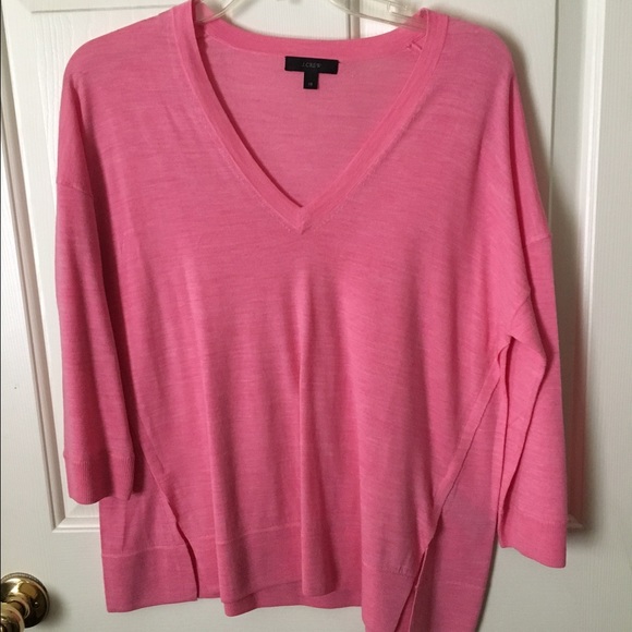 Jcrew V Neck Merino Sweater
