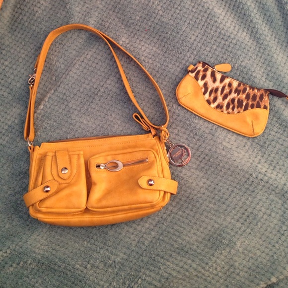 Yellow Gramercy Designs purse