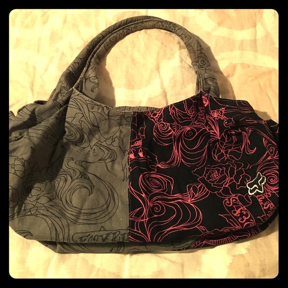 Fox large hobo style bag
