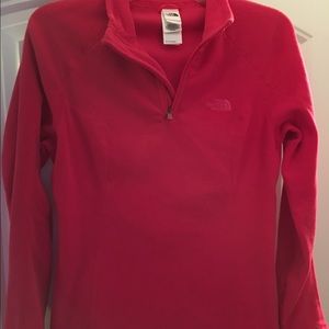 The North Face pink pullover