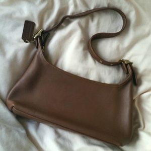 Coach Brown Hobo Shoulder Bag